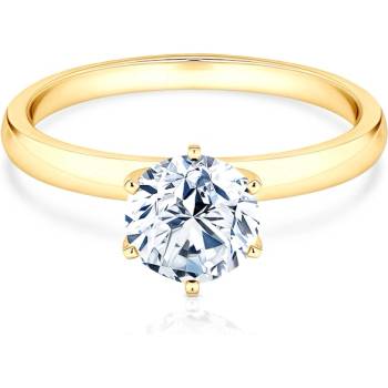SAVICKI Годежен пръстен savicki: злато, лабораторен диамант