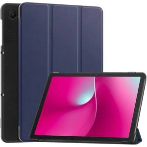Gigapack T Tablet 2 5G GIGAPACK Tok стоящ, с кожен ефект, активен FLIP, държач за настолен компютър, СИНЬО GP-174502 (GP-174502)