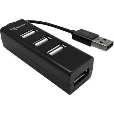 SBOX H-204 4-портов USB хъб SBOX H-204 (SBOX H-204)