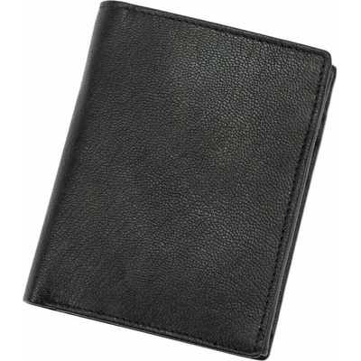 Pánska peňaženka Money Kepper KK 18 Natural Leather Black Classic