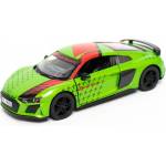 Kinsmart Метална количка Kinsmart Livery Edition - 2020 Audi R8 Coupe, 1: 36, зелена (52123)