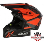 Paolo Каска мото крос 127 размер s black orange 2 (721325) Мотоциклетна каска, шлем