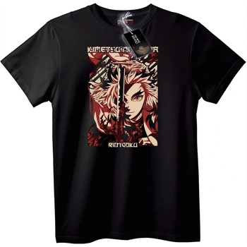 NOONEBRAND Тениска Ренгоку Demon Slayer - XL, White