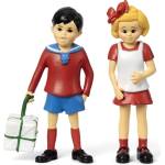 Pippi Комплект фигурки Pippi - Томи и Аника от Пипи Дългото чорапче (44379400)