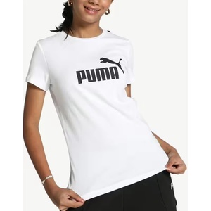 PUMA Essentials Logo Tee White J - magazinko