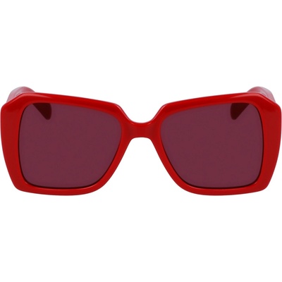 KARL LAGERFELD Слънчеви очила Karl Lagerfeld Women's UV Protection Rectangle Sunglasses - Red