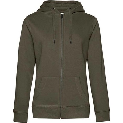 B&C unisex mikina WU02K khaki