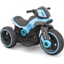 Baby Mix elektrická motorka trojkolesové Police modrá