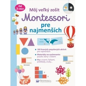 Môj veľký zošit Montessori pre najmenších