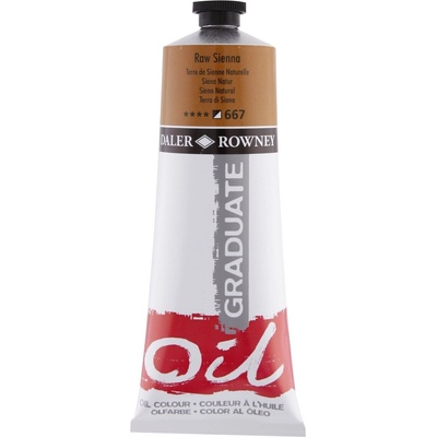 Daler Rowney Graduate Маслена боя Raw Sienna 200 ml 1 бр (117200667)