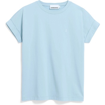 Armedangels Дамска тениска ARMEDANGELS Women's Idaa Logo T-shirt - Blue Glow (116-6799-3912)