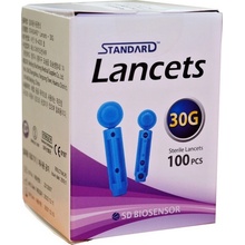 Celimed Jehly lancety do odběrového pera pro Glukometr 100 ks