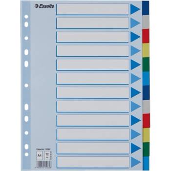 ESSELTE Регистър esselte a/4 пластмаса 12 части 15262 (15262)
