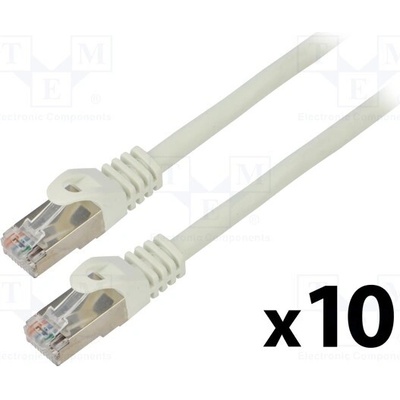 Lanberg PCF6-20CC-0050-S Patch F/UTP Kat. 6 RJ45 vidlice z obou stran lanko CCA