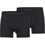 Heber Peak Мъжко мериносово термобельо Heber Peak MerinoMix165 PineconeHe. Boxer 2-Pack Merino base layer - Black / Black (015-2303-0111)