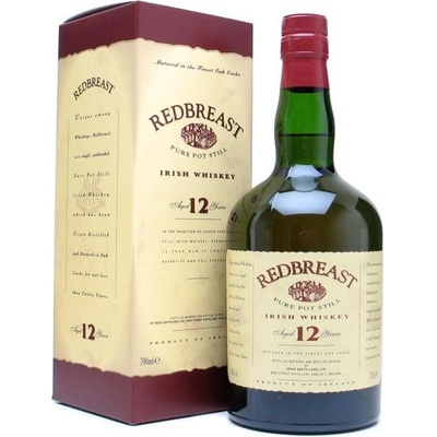 Redbreast 12y 40% 0,7 l (holá láhev)