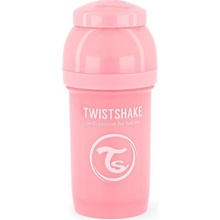 Twistshake Kojenecká láhev AntiColic Pastel Light Pink 180ml