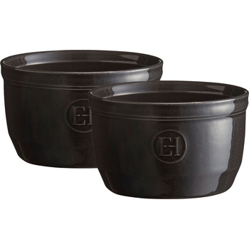 Emile Henry Кокотки 10 см, черни, 2 бр (EH794010)