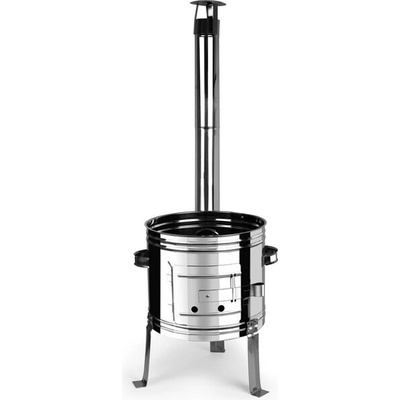 TMN Nerezová kotlina s komínem 42 cm