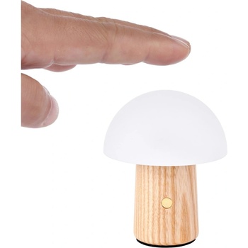 Gingko LED затъмняваща се настолна лампа от масивен ясен в естествен цвят (височина 7 cm) Alice - Gingko (G022S-AH)