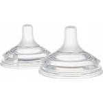 Canpol Антиколик двузонов биберон Canpol - Natural Shape, 0 м+, 2 броя (21/750) - ozone