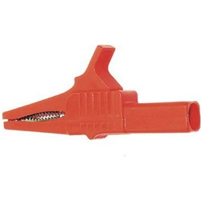 HIRSCHMANN T&M Krokosvorka 34A černá 30 mm 300V