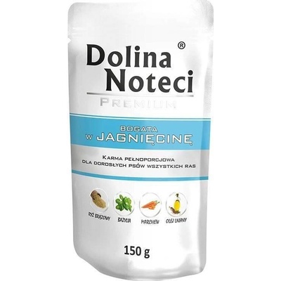Dolina Noteci Adult Premium bohatá na jahňa mäso 20 x 150 g