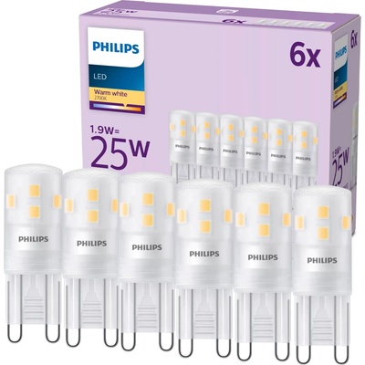 PHILIPS LED žiarovka G9 s päticou 1,9W = 25W 220lm 2700K teplá