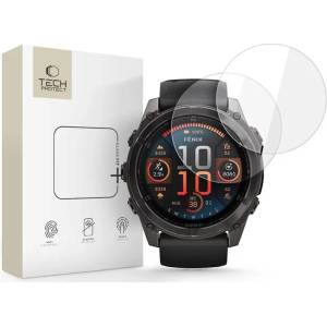 Tech-Protect glass fit+ 2-pack закалени защитни стъкла за garmin fenix 8 (51 mm) прозрачно