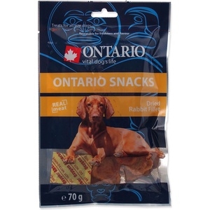 ONTARIO сухи заек филета 70 г