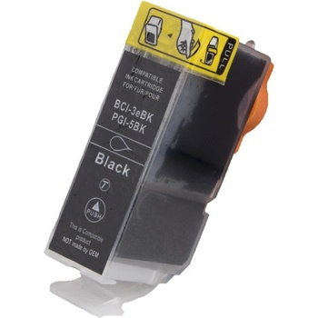 Tonerhub Компатибилен мастилен пълнеж 4479A002, BCI3BK, BCI5BK, BCI6BK, 25ml за принтери Canon (BULK) (4479A002)