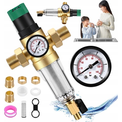 HERZ Redukční ventil s filtrem 3/4“ 1,5 - 6 bar 2301102