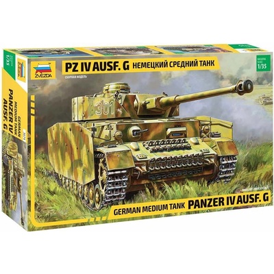 ZVEZDA Model Kit tank 3674 Panzer IV Ausf.G 1:35