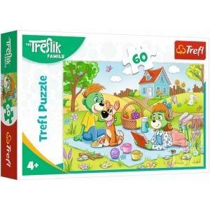 Trefl Puzzle 60pcs. Adventures of the Treflik Family Trefl 17394
