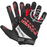 Power System Gloves Cross Power - Black / Red L