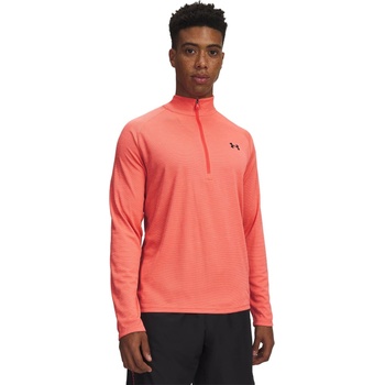 Under Armour Tech ½ Zip Long Sleeve Mens - Venom Red/Black