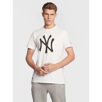 New Era Тишърт New York Yankees Team Logo 11863818 Бял Regular Fit (New York Yankees Team Logo 11863818)