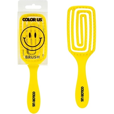 Color US Ароматна четка за коса Lemon, S