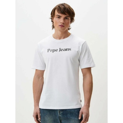 Pepe Jeans pánské tričko 800 bílé