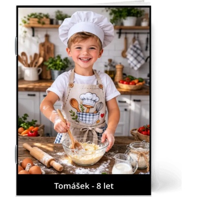 Fotokniha sešit A4 - šablona Elegantní černá