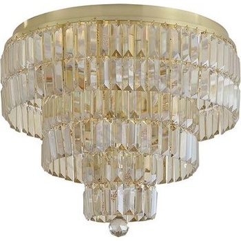 Searchlight 61321-6SB - Таванно осветително тяло EMPIRE 6xE14/60W/230V IP44 (SR0752)