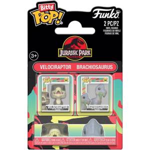 Funko Комплект фигури Funko Bitty POP! Movies: Jurassic Park - Velociraptor & Brachiosaurus (FK94199)