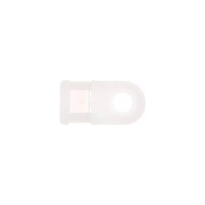EM Group Eyelet bracket white F=5mm for cable ties max. 4.8mm BMB5460E /100pcs. /