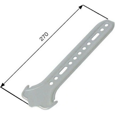 Krokvový závěs Koelner 270 mm zaoblený