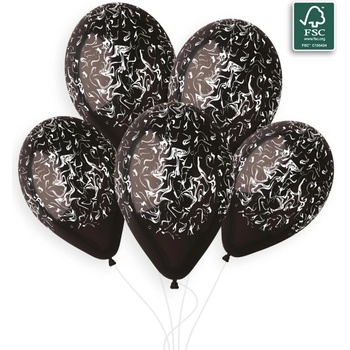 Image 1 of Gemar Балон - мраморно бял 33 см