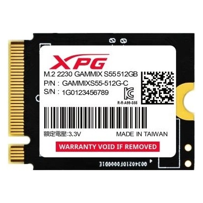 ADATA XPG GAMMIX S55 512GB, SGAMMIXS55-512G-C