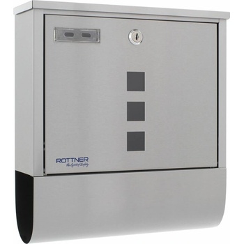 Poštová schránka Rottner Costa z nehrdzavejúcej ocele