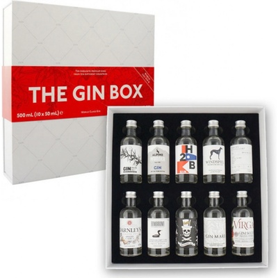 Box Gin World Tour 42,9% 10 x 0,05 l (set)