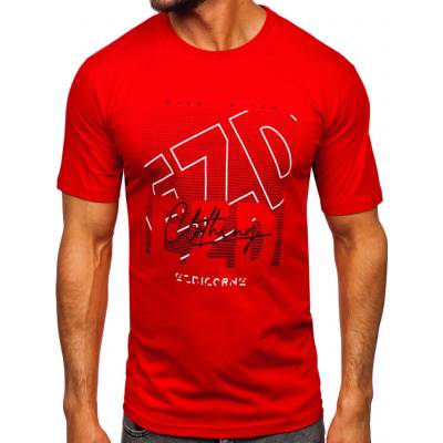 Bolf pánske tričko 14748 červené