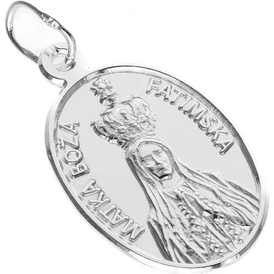 Argento Stříbrný přívěsek Panna Maria Fatimská 85714